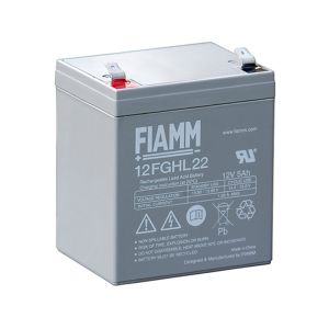 FIAMM 12FGHL22 12V 5Ah AGM &Mu;&pi;&alpha;&tau;&alpha;&rho;ί&alpha; | High-Rate | Long-Life | 10YS