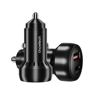 Φορτιστής Αυτοκινήτου Choetech TC0014 PD30W Fast Dual Port