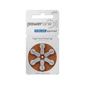 Μπαταρία Varta Power One για Ακουστικά Βαρηκοΐας P312 6 τμχ