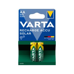 Μπαταρία Varta Recharge Accu Solar AA Επαναφορτιζόμενη 800 mAh