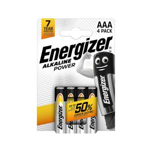 Mπαταρία Energizer Alkaline Power LR03 Αλκαλική AAΑ 4 τμχ