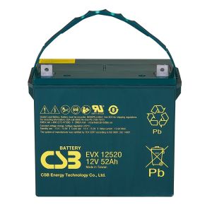 Μπαταρια Μολυβδου CSB EVX12520 12v 52ah
