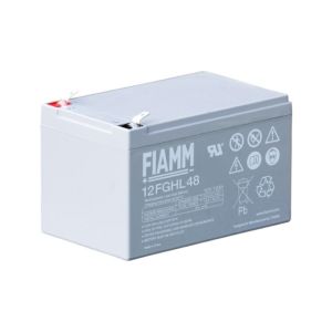 FIAMM 12FGHL48 12V 12Ah AGM &Mu;&pi;&alpha;&tau;&alpha;&rho;ί&alpha; | High-Rate | Long-Life | 10YS
