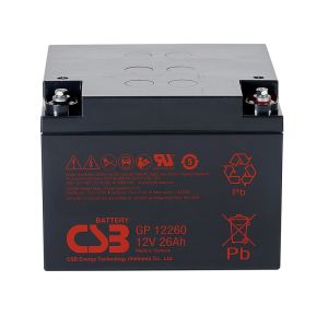 Μπαταρία Μολύβδου CSB GP12260 12V 26Ah