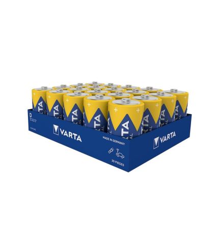 Mπαταρία Varta Industrial Pro 4020 Αλκαλική D 20 τμχ