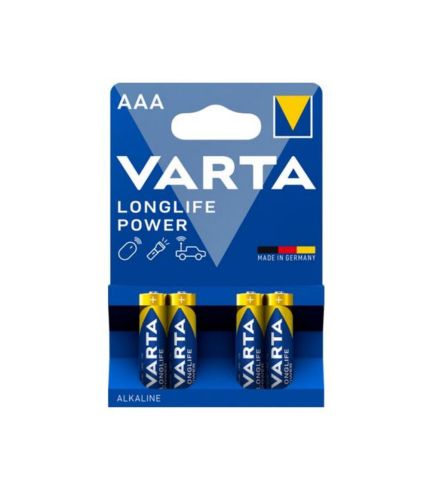 Mπαταρία Varta LongLife Power LR03 Αλκαλική AAA 4 τμχ