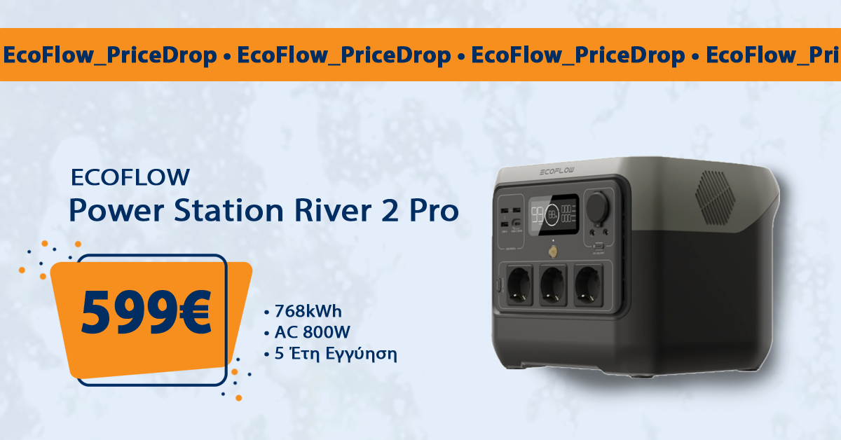 Price Drop Ecofow River 2 Pro
