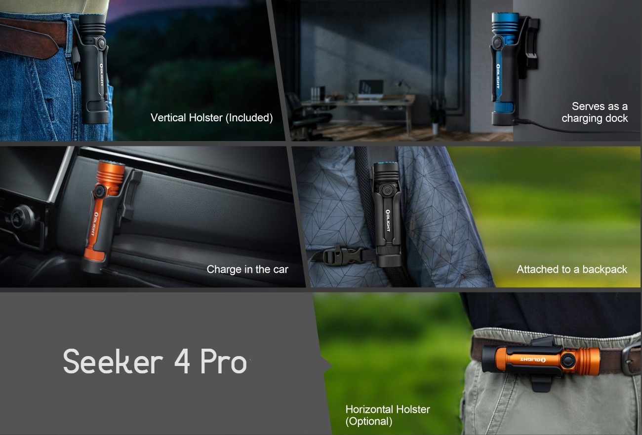 &Phi;&alpha;&kappa;ό&sigmaf; Olight Seeker 4 Pro High Power