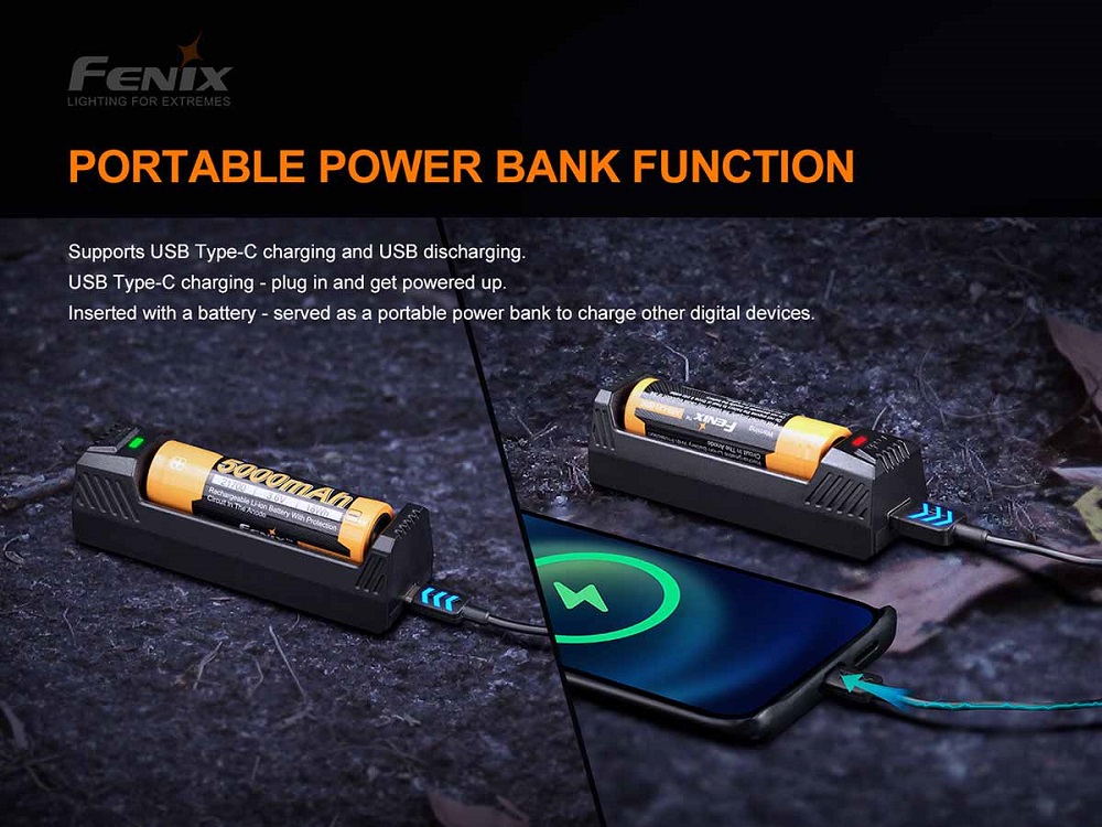 Fenix ARE-X1 V2.0 Smart Battery Charger Fenix ARE-X1 V2.0 Smart Battery Charger