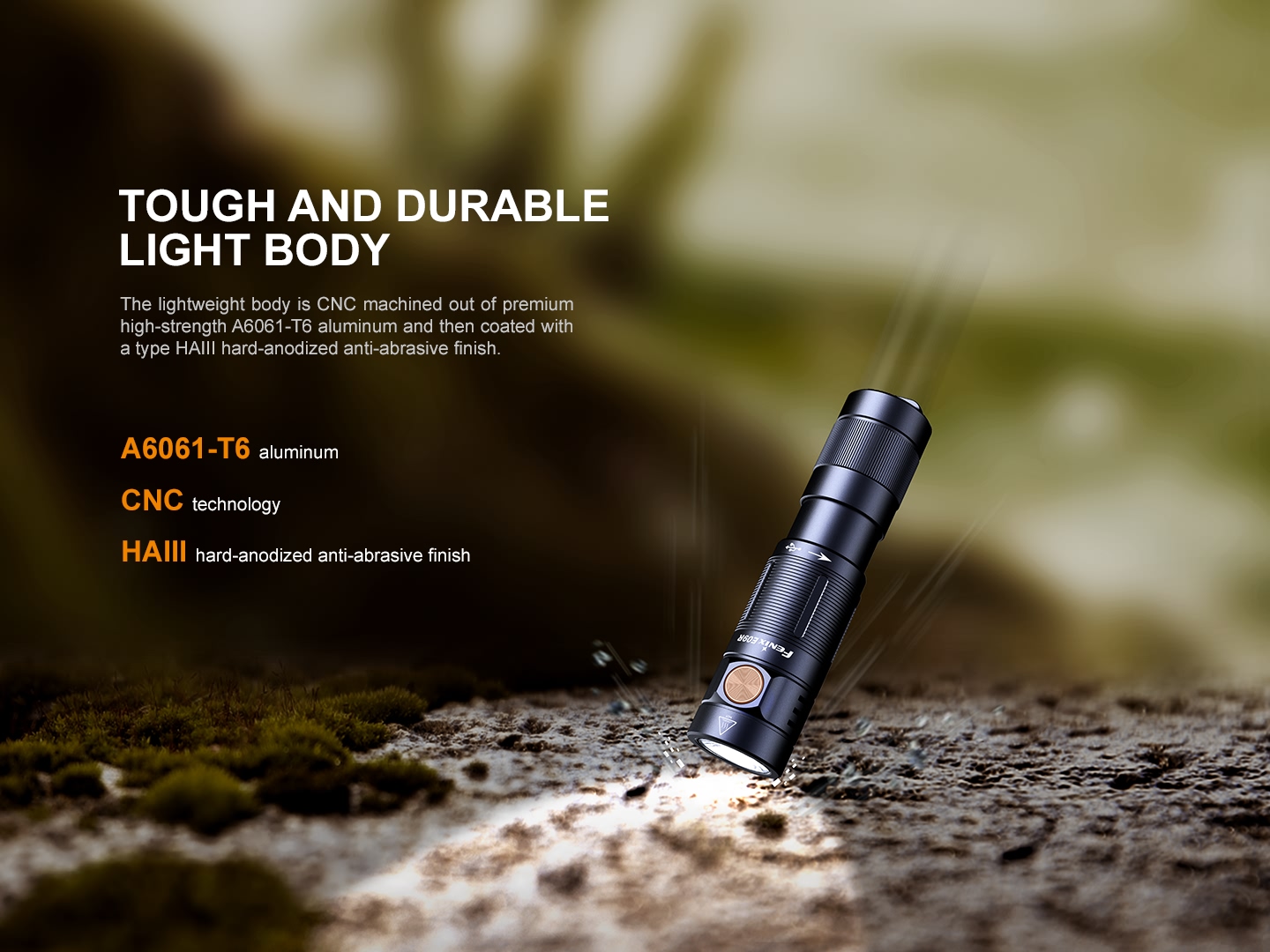 Fenix E09R 600 lumens