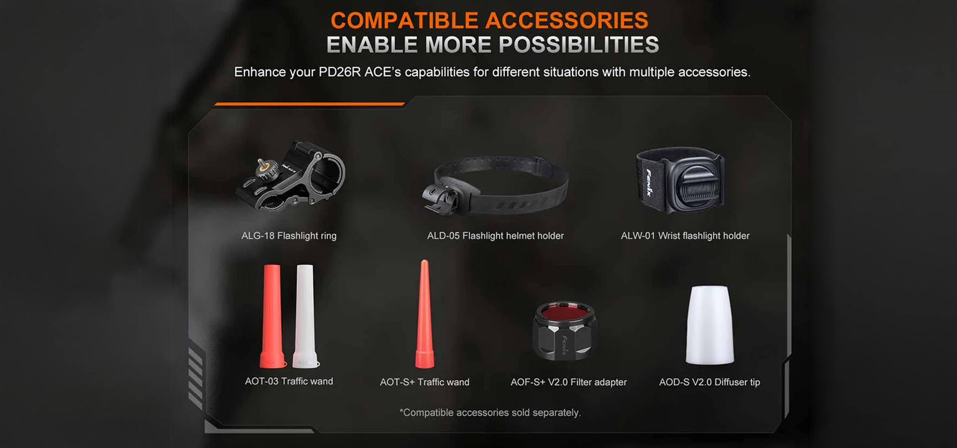 Fenix PD26R Ace Flashlight