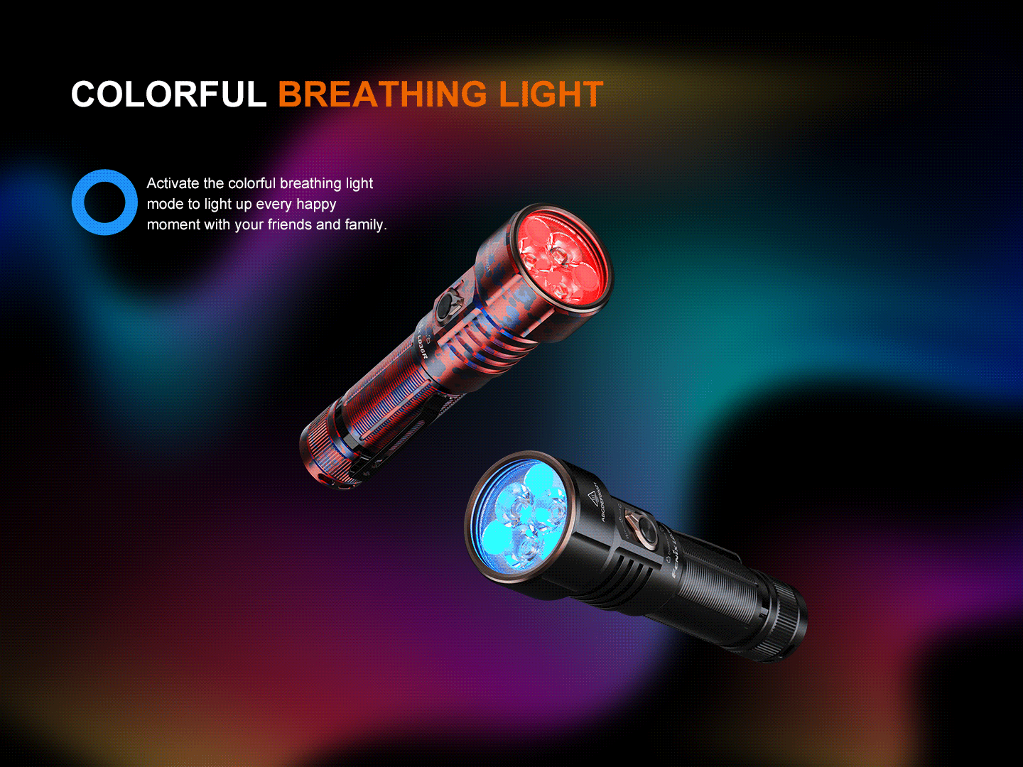 Fenix LD36R – RGB Color Lighting Modes