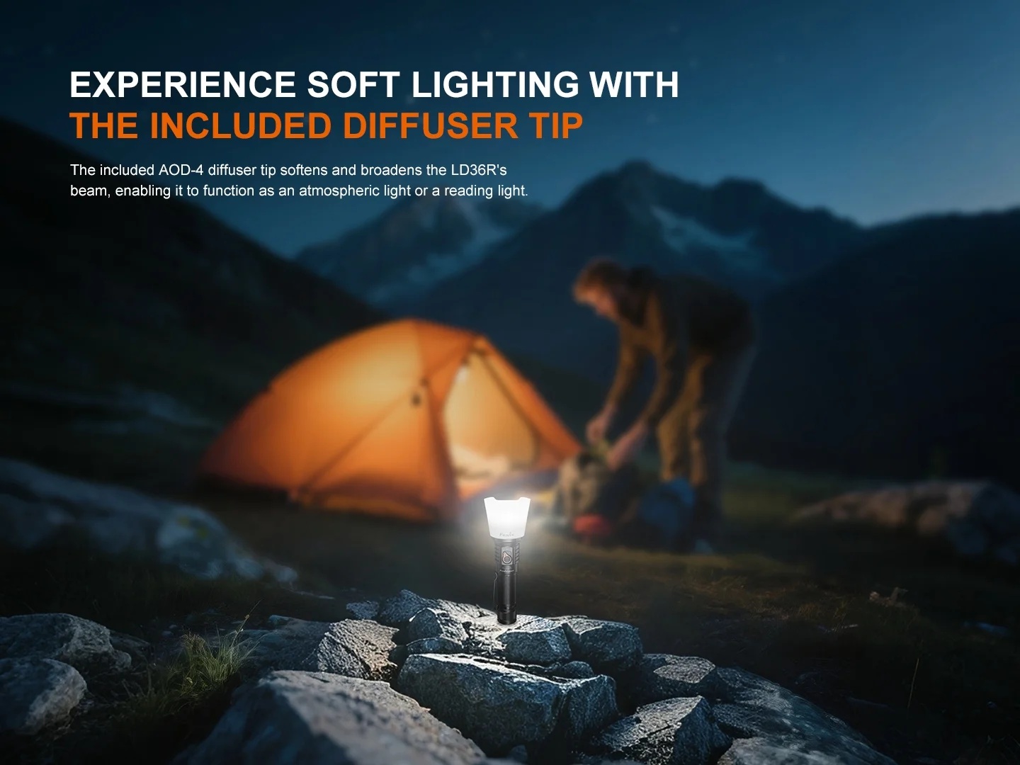 Fenix LD36R – RGB Color Lighting Modes