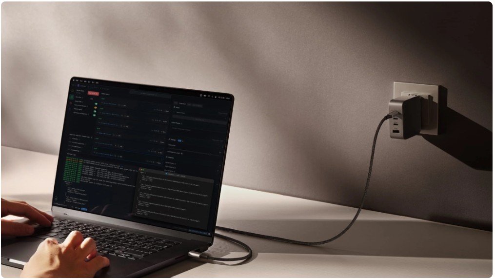 EcoFlow RAPID Pro USB-C to USB-C Cable (240 W, 1.8 m, Nylon Braided)