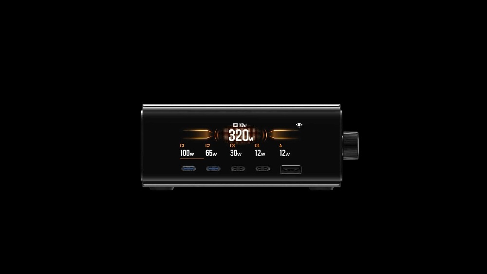 EcoFlow RAPID Pro Desktop Charger (320W, 5 Ports, GaN)