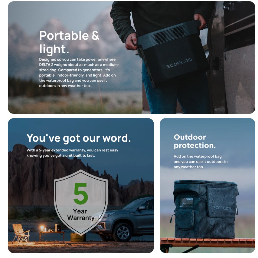 EcoFlow DELTA 2 Portable Power Station