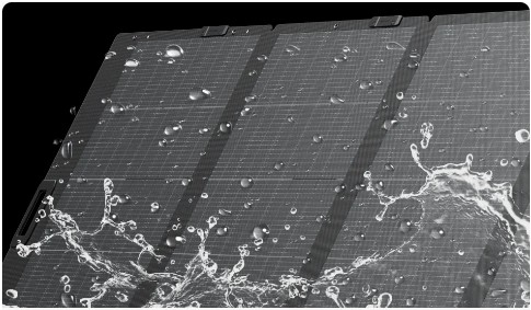 EcoFlow 400W Lightweight Portable Solar Panel IP68 waterproof design